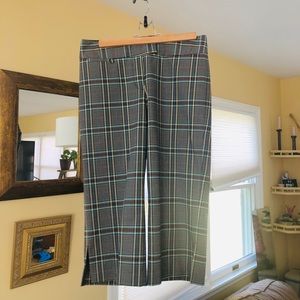 Express “Editor” Plaid Dress Capris